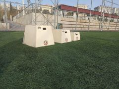 Plyometrik Ahşap Sehpa 3'Lü Set