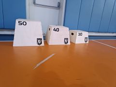 Plyometrik Ahşap Sehpa 3'Lü Set