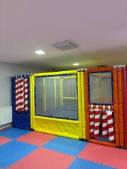 Trambolinli Top Havuzu Oyun Alanı 600x300cm