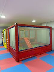 Trambolinli Top Havuzu Oyun Alanı 600x300cm