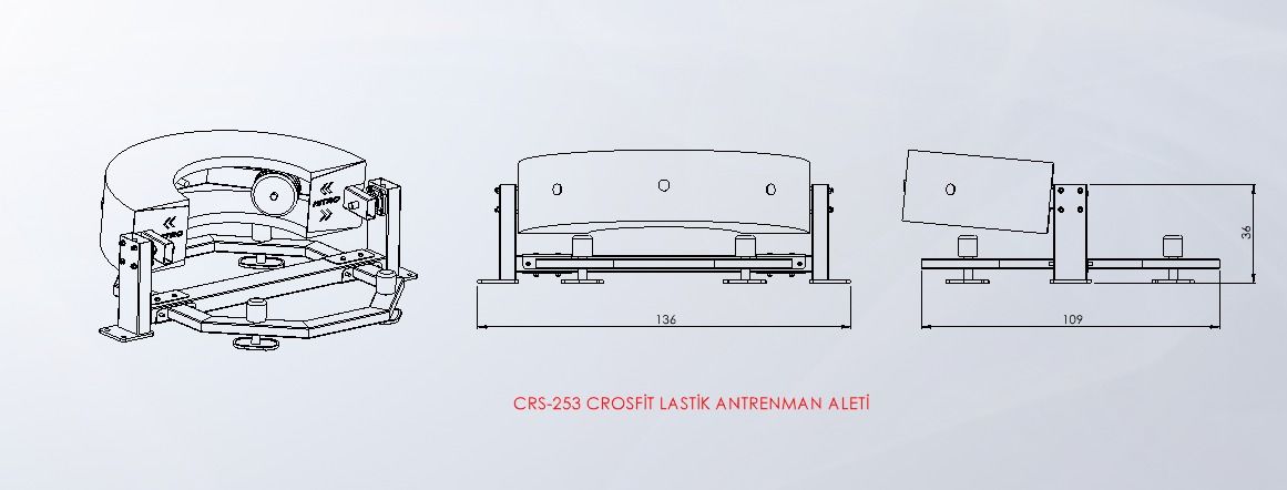 Crosfit Lastik Antrenman Aleti