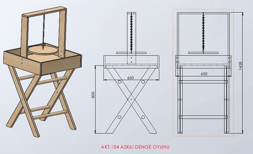 Askılı Denge Oyunu
