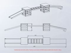 Parkur Mini Set (Orta Paket) (2 Ana Blok+Köprü Geçiş+Merdiven+Rampa Tekli)