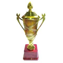 Avessa 586-80A Kapaklı Kupa Kırmızı Zemin 30Cm - Profesyonel Spor Ekipmanı | ASSA SPOR