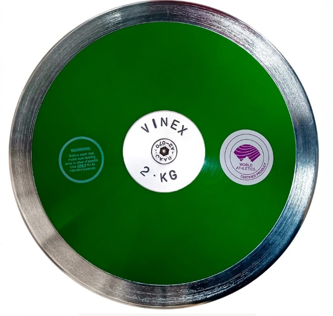 AVESSA DSC-2000 IAAF ONALI DİSK 2 KG (DSG-P20)