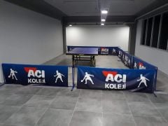 Masa Tenisi Paravanı Yan Görünüm