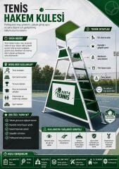 Tenis Hakem Koltuğu Yeni Model