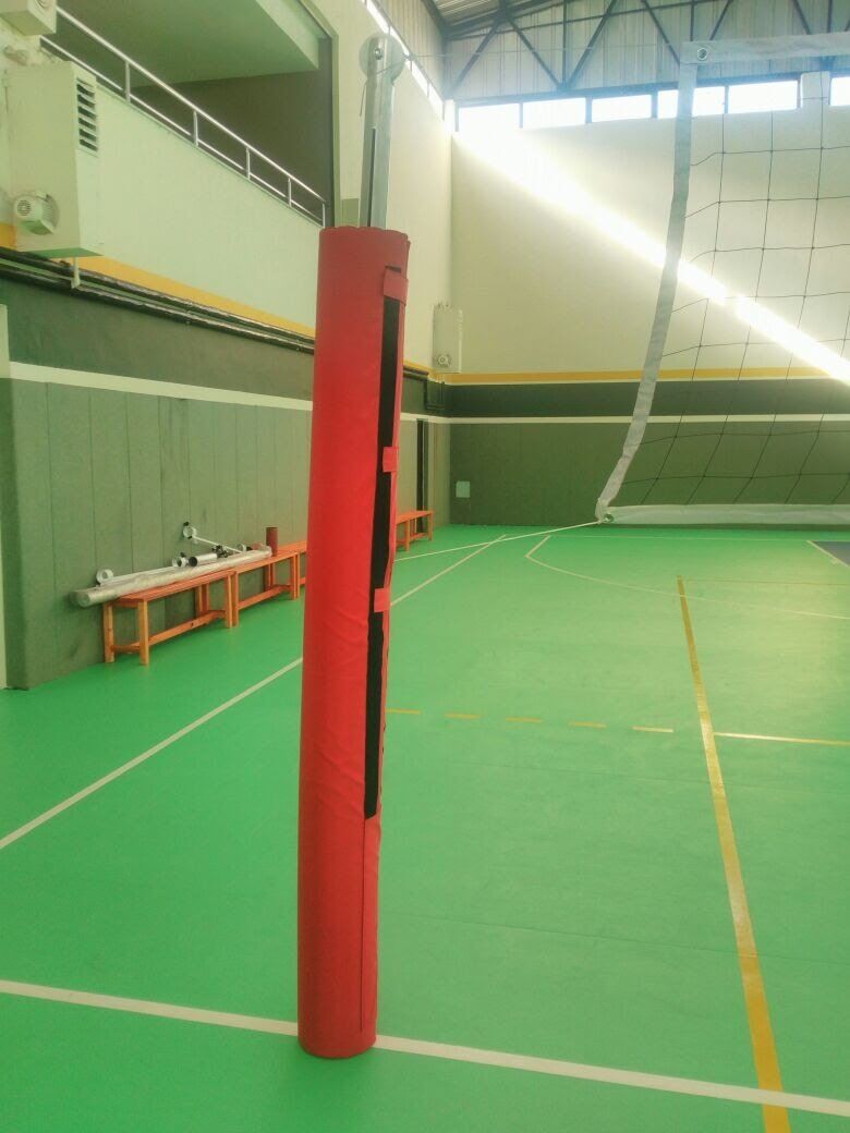 ASSA SPOR Voleybol Direği Koruma Pedi(Düz Model) Kırmızı - Voleybol Direği Üretimi