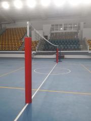 Voleybol Direği Koruma Pedi(Düz Model) Kırmızı Yan Görünüm