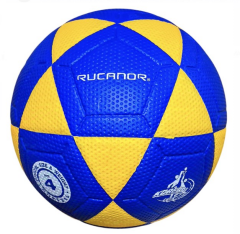 KB-2908660204 RUCANOR PU MICRO FİBER KORFBALL TOPU SARI-LACİVERT 4 NO