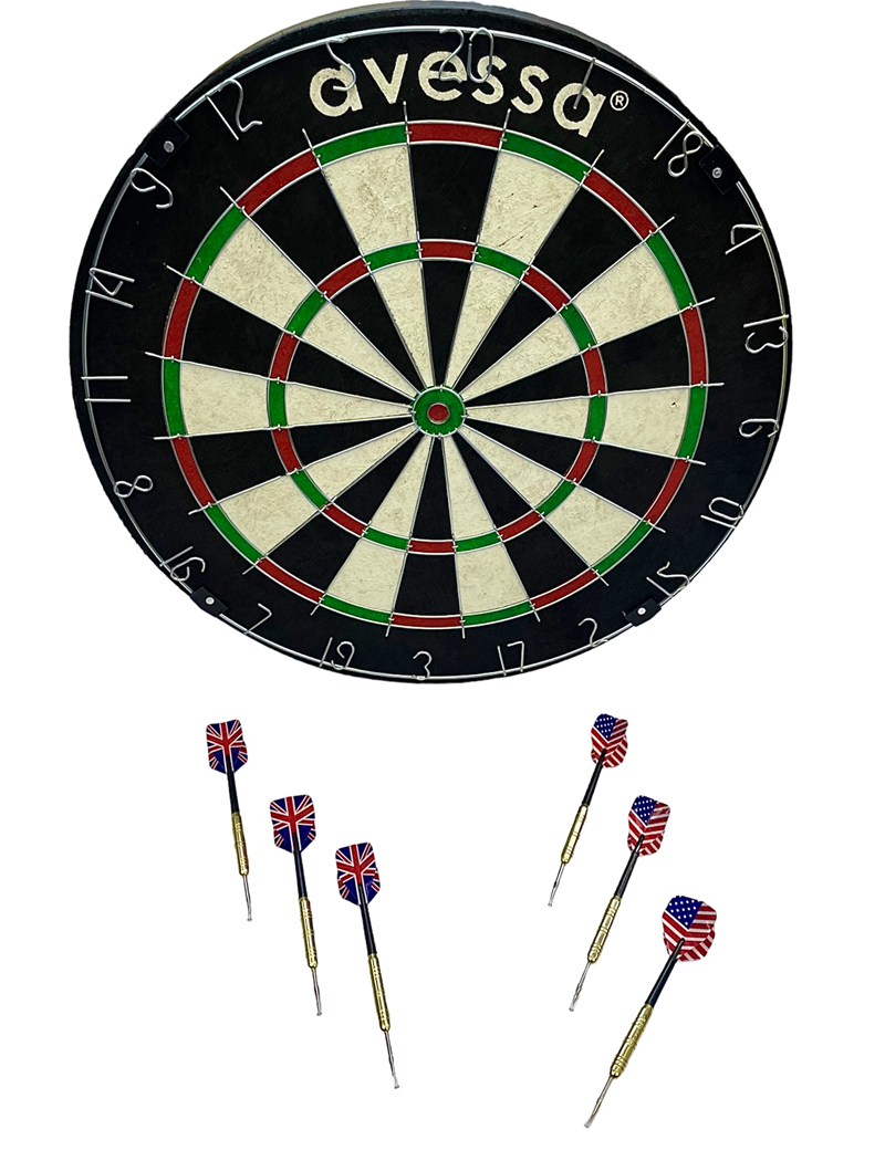 AVESSA DART-150 A GRADE SİSAL DART SETİ (DART-150)