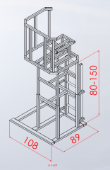 Voleybol Hakem Koltuğu (Ayarlı)