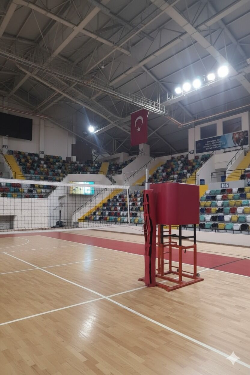 ASSA SPOR Voleybol Hakem Koltuğu (Ayarlı) - Voleybol Hakem Sandalyesi Üretimi