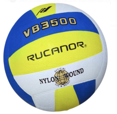 VB-2735714705 RUCANOR VB3500 CELLULER RUBBER VOLEYBOL VB3500 BEYAZ-LACİVERT-SARI