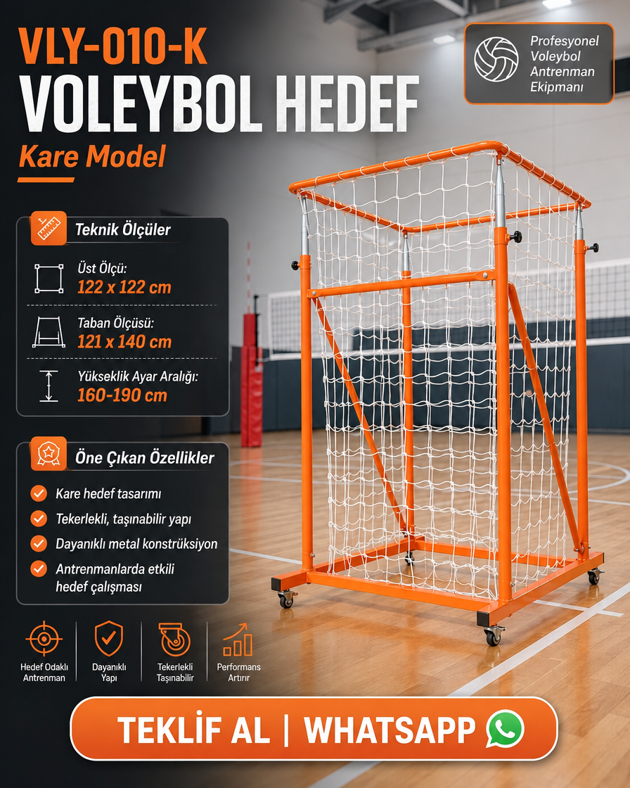 Voleybol Pas Potası
Kare Model