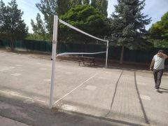 ASSA SPOR Voleybol Dikmesi (Silver Model) - Voleybol Ekipmanı Üretimi