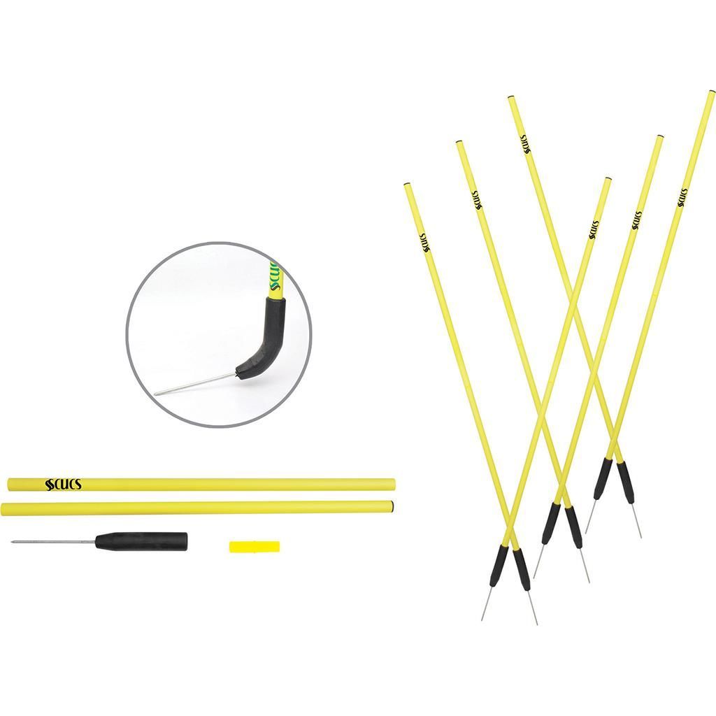 Scucx 1161 Slalom Çubuğu Kauçuk Çivili Set 6Lı - Slalom Antrenman Seti | ASSA SPOR