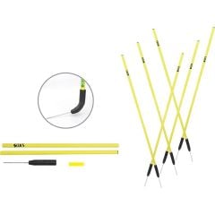 ASSA SPOR Scucx 1161 Slalom Çubuğu Kauçuk Çivili Set 6Lı - Spor Ekipmanı Üretimi