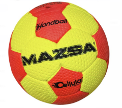 HB-KRC00000 MAZSA CELLULER RUBBER HENTBOL TOPU 0 NO KIRMIZI-SARI