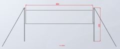 MİNİ VOLEYBOL SET 8 METRE