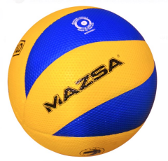 VB-KRU05000 MAZSA PU MİCRO FİBER VOLEYBOL TOPU SARI-LACİVERT