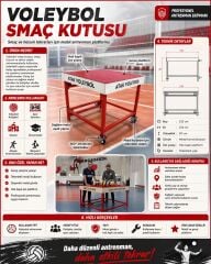Voleybol Smaç Kutusu Metal | Voleybol Kulübü İçin Voleybol Ekipmanı