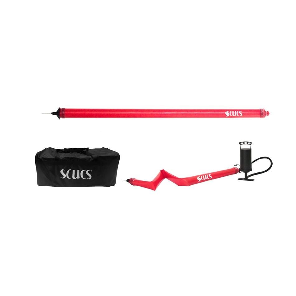 ASSA SPOR Scucs 1164 Profesyonel Slalom Çubuğu Çivili Şişme Çantalı Set 6Lı - Spor Ekipmanı Üretimi