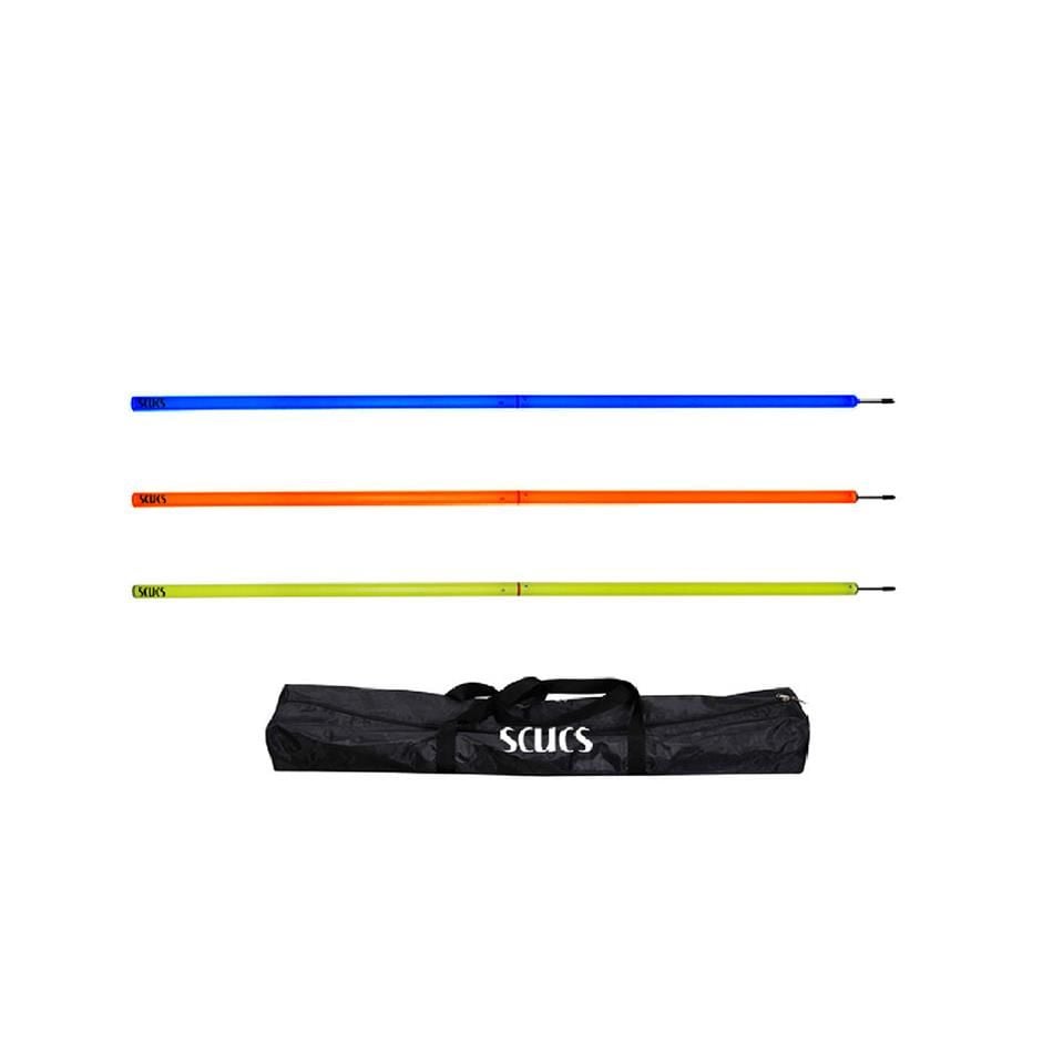 Scucs 1165 Slalom Çubuğu Çivili 32Mm Çantalı Set 6Lı - Slalom Antrenman Seti | ASSA SPOR