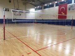 Metal Teleskopik Voleybol Direği Detay Fotoğrafı