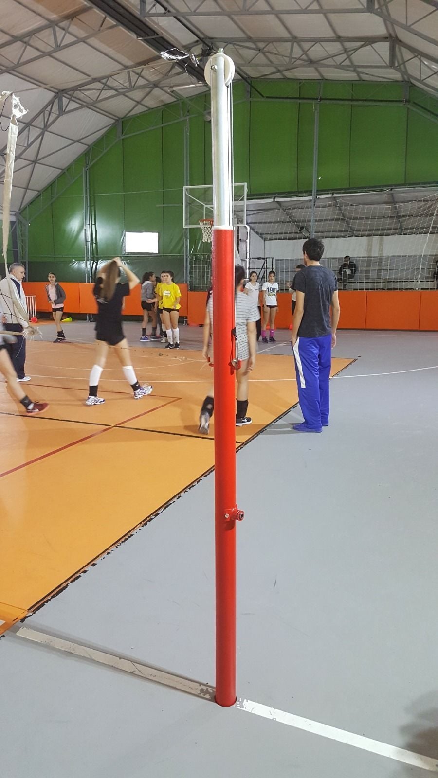 ASSA SPOR Metal Teleskopik Voleybol Direği - Voleybol Direği Üretimi