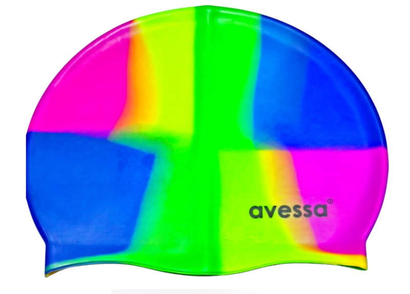 AVESSA MC-907 GÖKKUŞAĞI SİLİKON BONE PEMBE-LACİVERT-SARI
