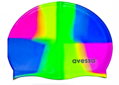 AVESSA MC-907 GÖKKUŞAĞI SİLİKON BONE PEMBE-LACİVERT-SARI