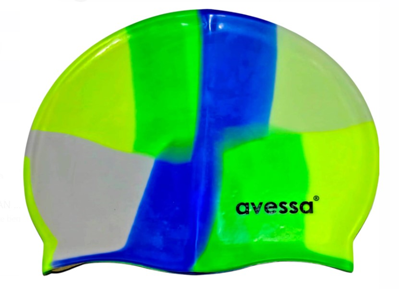 AVESSA MC-906 GÖKKUŞAĞI SİLİKON BONE YEŞİL-LACİVERT-BEYAZ