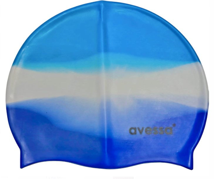 AVESSA MC-905 GÖKKUŞAĞI SİLİKON BONE MAVİ-BEYAZ-LACİVERT