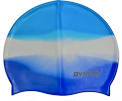 AVESSA MC-905 GÖKKUŞAĞI SİLİKON BONE MAVİ-BEYAZ-LACİVERT