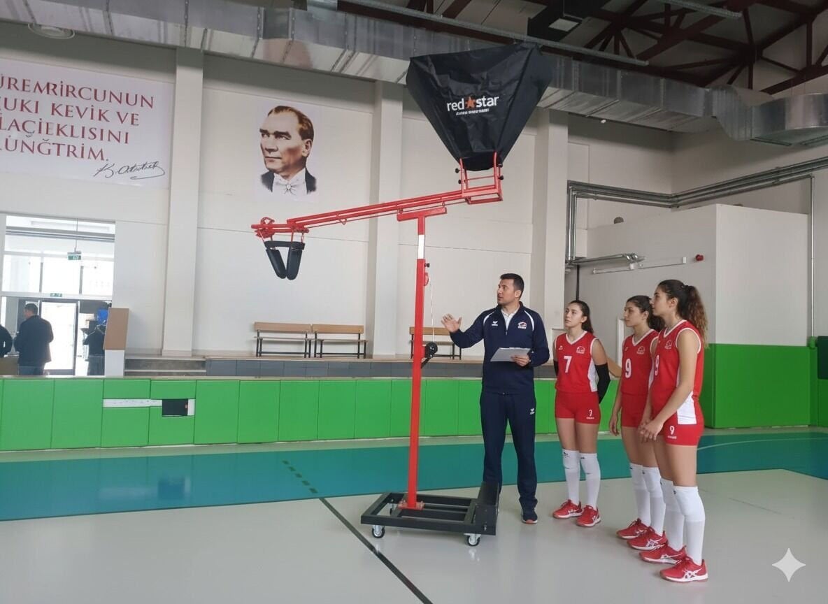 ASSA SPOR Voleybol Smaç Makinası - Voleybol Ekipmanı Üretimi