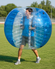 BALON FUTBOLU MAVİ RENK