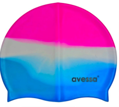 AVESSA MC-904 GÖKKUŞAĞI SİLİKON BONE PEMBE-BEYAZ-MAVİ