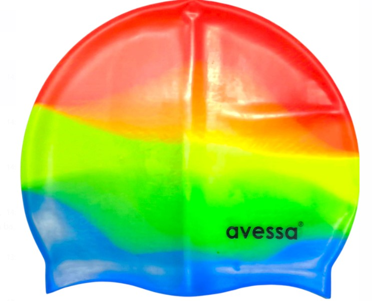 AVESSA MC-903 GÖKKUŞAĞI SİLİKON BONE TURUNCU-SARI-MAVİ