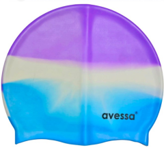 AVESSA MC-902 GÖKKUŞAĞI SİLİKON BONE MOR-BEYAZ-MAVİ