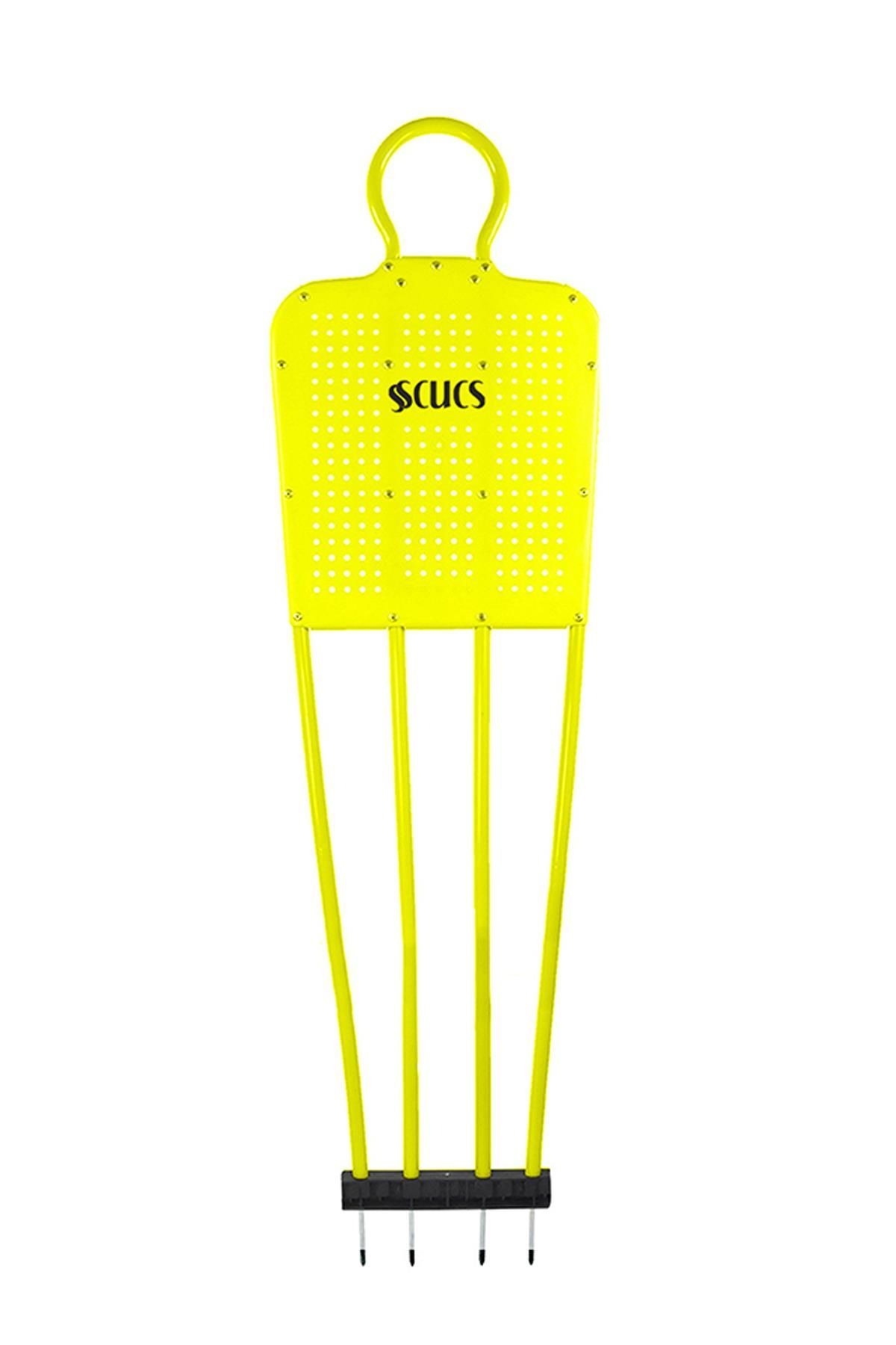 Scucs 1312 Çivili Plastik Baraj Adam 180 cm Sarı