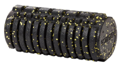 FOAM ROLLER TIRTIKLI MASAJ RULOSU TÜR:STANDART RENK: SİYAH-SARI 45 CM