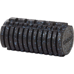 FOAM ROLLER TIRTIKLI MASAJ RULOSU TÜR:STANDART RENK: SİYAH-MAVİ 45 CM