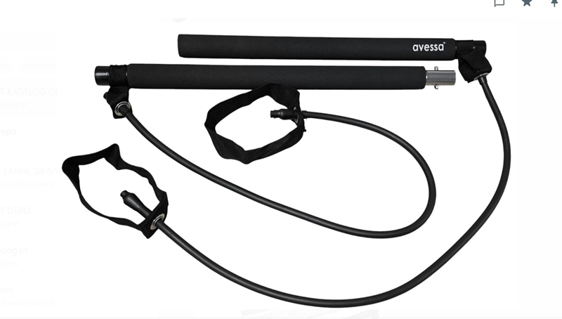 AVESSA FB-30 BLACK FİTNESS BAR SİYAH