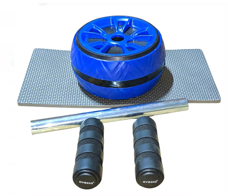 AVESSA EW-40 BLUE-BLACK EGZERSİZ TEKERİ MAVİ-SİYAH