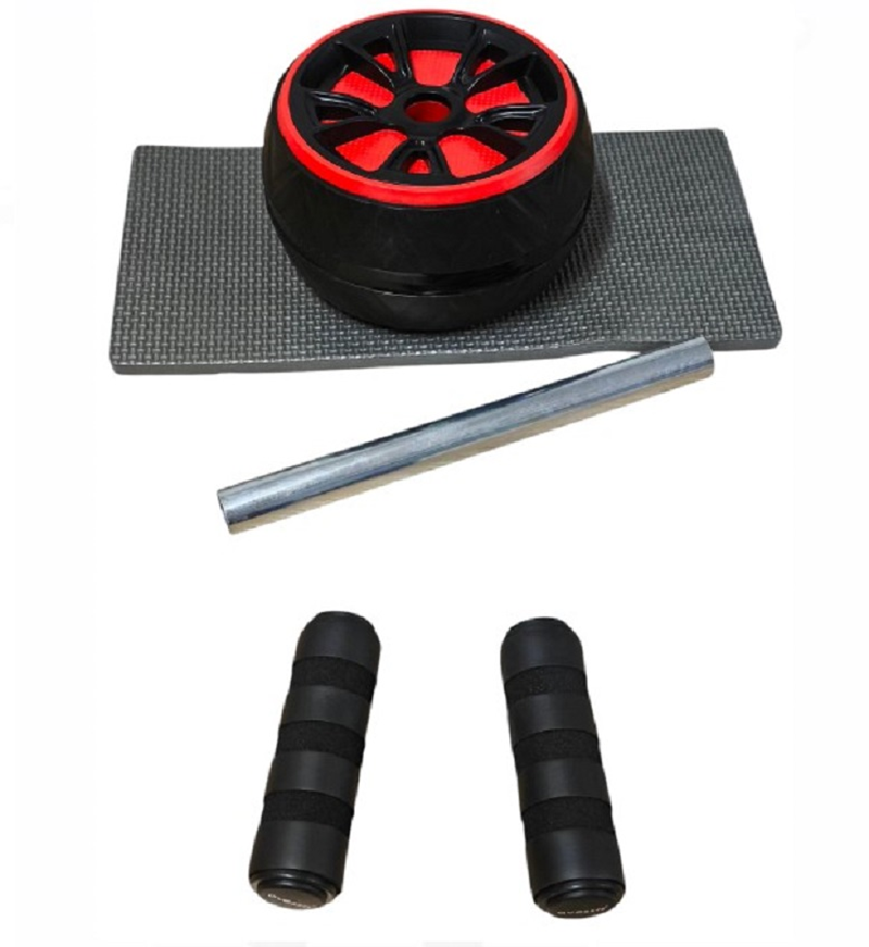 AVESSA EW-30 BLACK-RED EGZERSİZ TEKERİ SİYAH-KIRMIZI