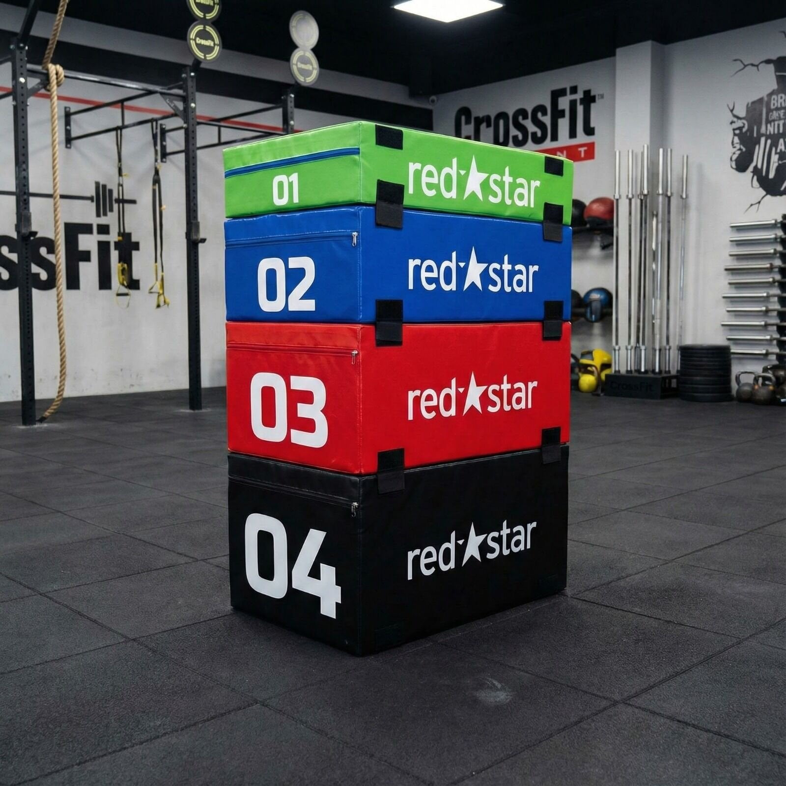 Soft Plyometrik Box 4’lü Set - 20, 30, 40 ve 50 cm Yükseklik Seçenekleri