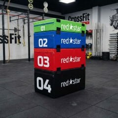 Soft Plyometrik Box 4’lü Set - 20, 30, 40 ve 50 cm Yükseklik Seçenekleri