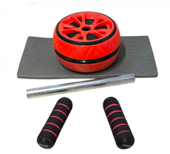 AVESSA EW-10 RED-BLACK EGZERSİZ TEKERİ KIRMIZI-SİYAH