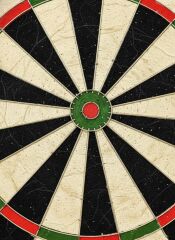 Avessa Domuz Kılı Dart Tahtası 6 Adet Ok Dart-100 Spor Salonu Kullanımı